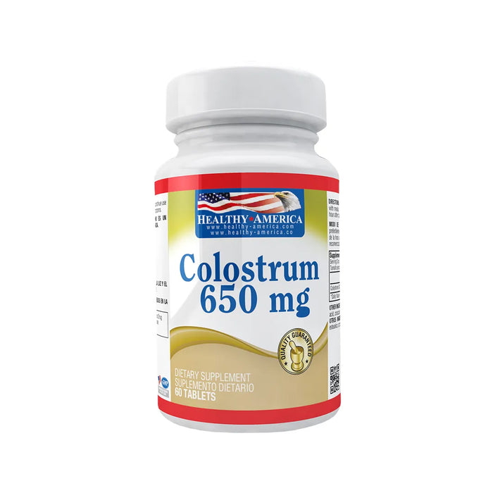 Colostrum 650mg 60 tabletas  Healthy America
