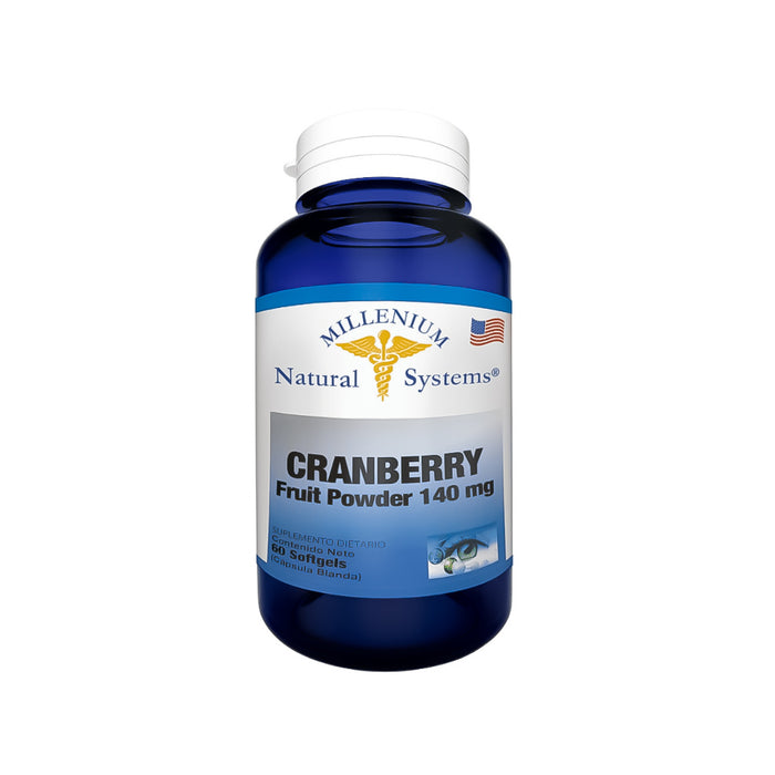 Cranberry 140 mg  60 Softgel Millenium Natural Systems