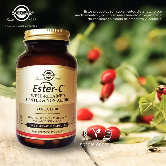 Ester-C ® Plus 100 cápsulas Solgar