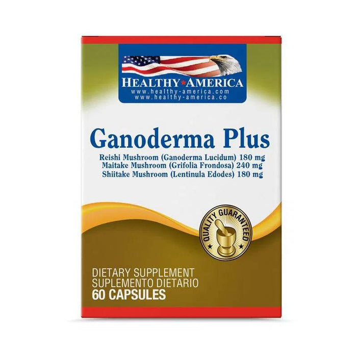 Ganoderma Plus 60 cápsulas Healthy America