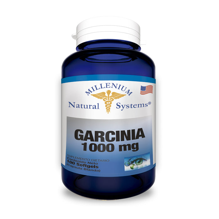 Garcinia 1000 mg Natural Systems Millenium 100 Softgel