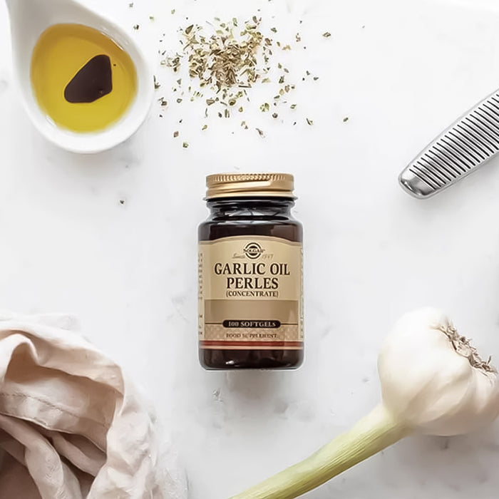 Garlic Oil 100 softgel Ajo Solgar