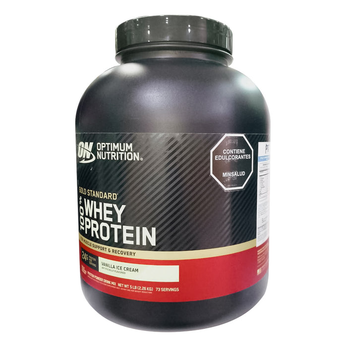 Gold Standard 100% Whey Proteína 5 lb Optimum Nutrition