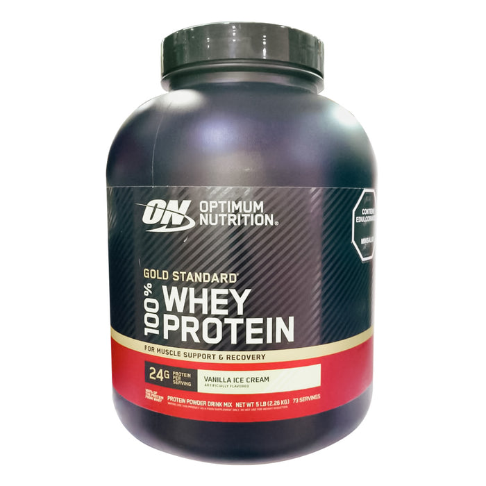 Gold Standard 100% Whey Proteína 5 lb Optimum Nutrition