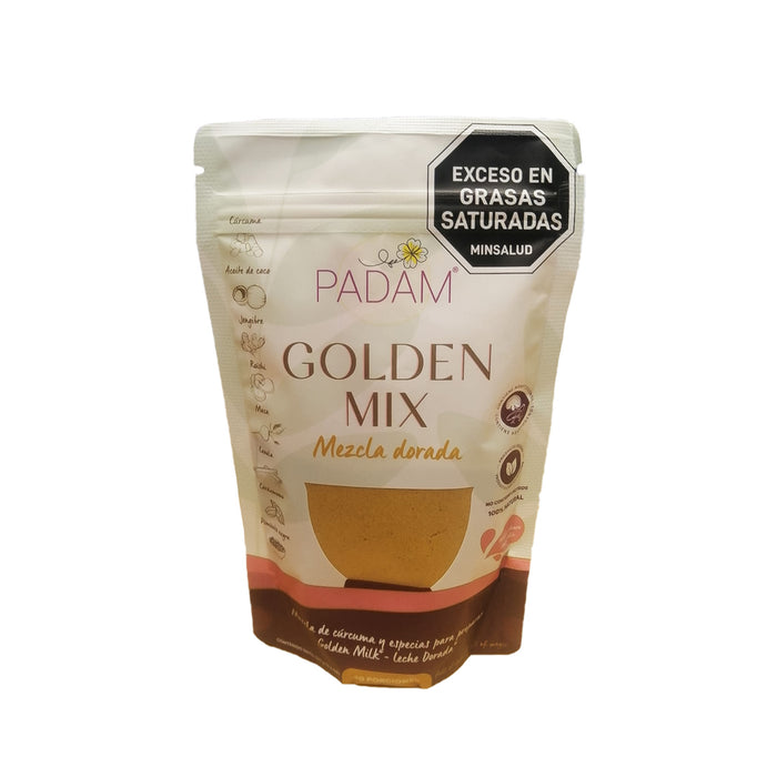Golden Milk - Golden Mix en polvo Padam leche dorada sin gluten Vegana