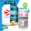 Gratis Glutamina 60 porciones Basic por compra de Proteína ISO 100 5lb Dymatize 💥Super Promo💥