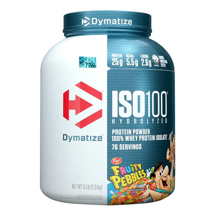 Proteína ISO 100 Hidrolizada Fruity Pebbles 5 lb - Dymatize