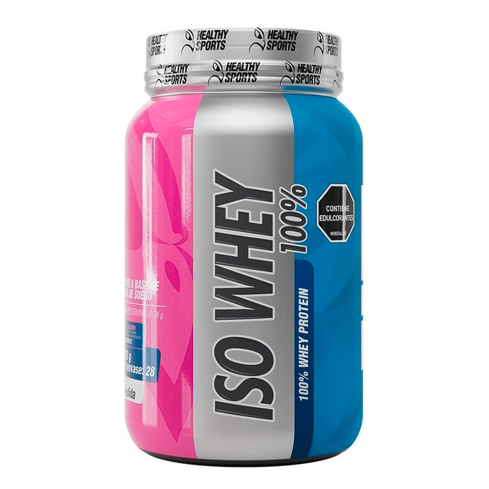 Iso Whey 100% Proteína Aislada sabor Red Velvet 2 lbs Healthy Sports