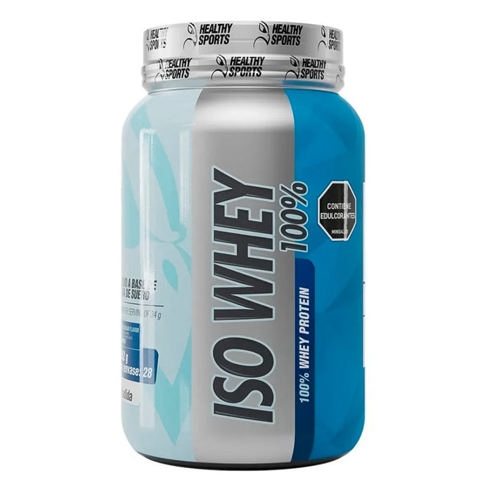 Iso Whey 100% Proteína Aislada sabor Cookies and Cream 2 lbs Healthy Sports