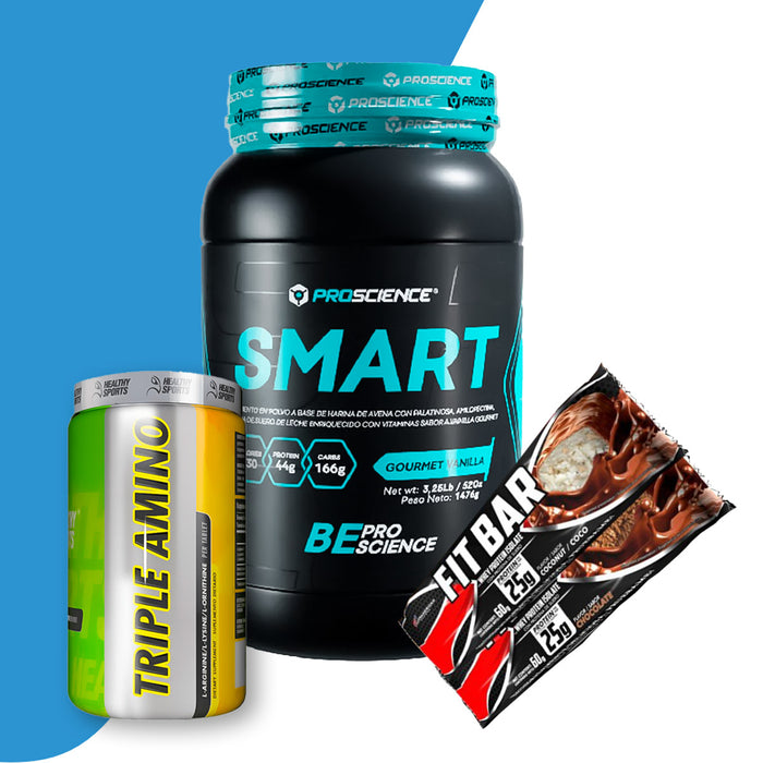 kit Más Fuerte Proteína Aminoácidos Barras de proteína