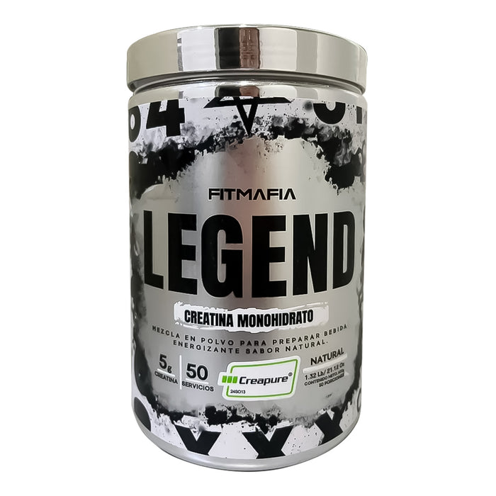 Legend Creatina monohidrato 600gr 50 servicios Creapure FitMafia