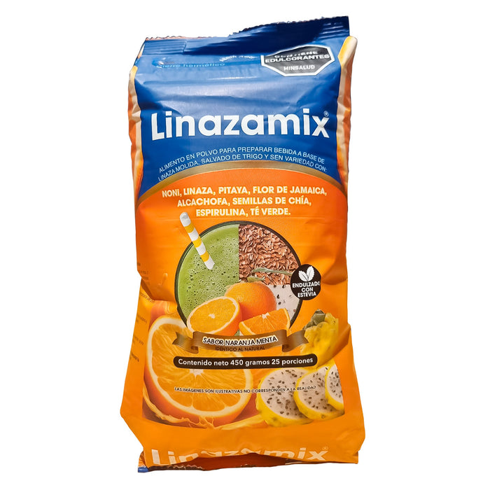 Linazamix Naranja Menta 450g Colon Cleanser