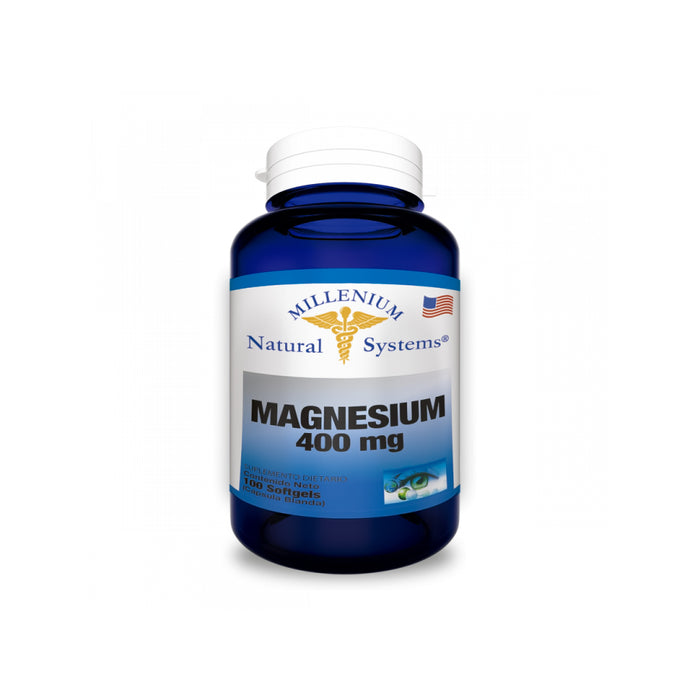 Magnesium 400 mg 100 softgel Natural Systems Millenium