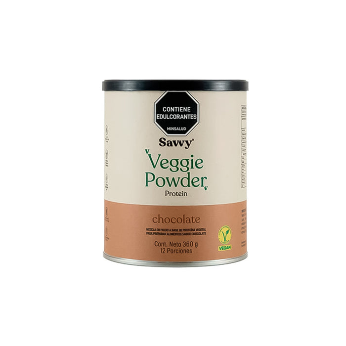 Veggie Powder Protein Chocolate 360 gr Savvy