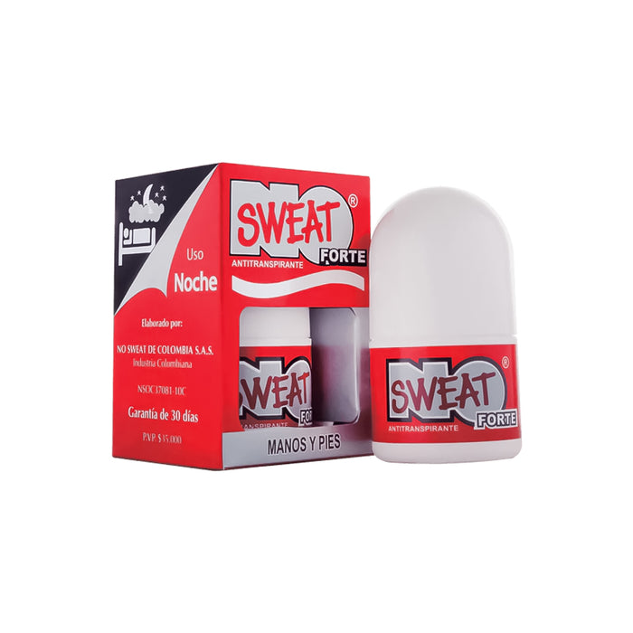 No Sweat Forte desodorante control sudor manos y pies  Antitraspirante efectivo