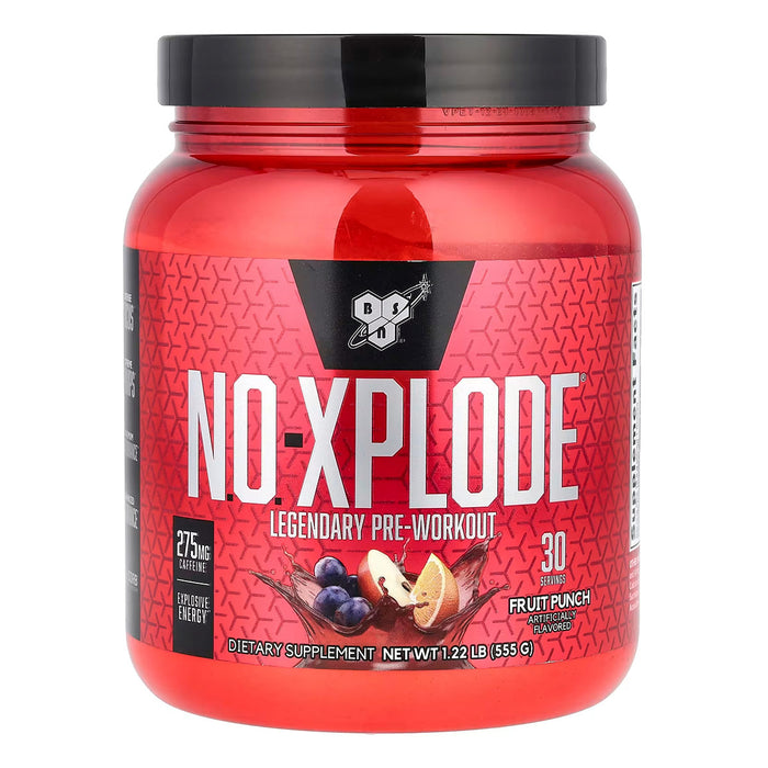 NO-Xplode Pre-Workout Sabor Fruit Punch 30serv BSN
