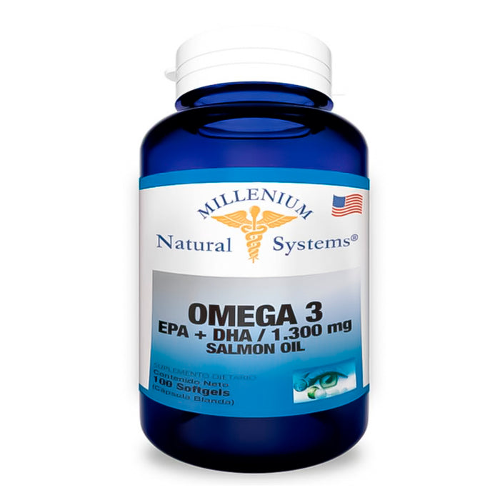 Omega 3 EPA+DHA 1300 mg  100 softgel Natural Systems Millenium