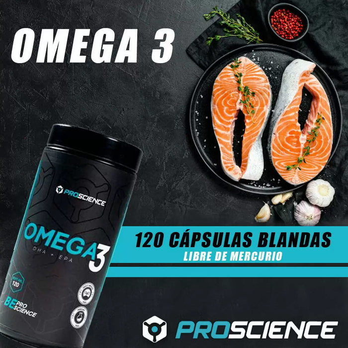 Omega 3 DHA + EPA 120 softgel Proscience