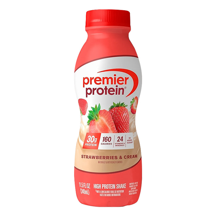 Premier Protein Strawberries & Cream Flavor 340 ml
