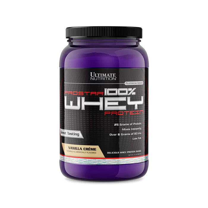 Prostar Whey 2 lb Proteína de Suero Sabor Vanilla Creme  Ultimate Nutrition