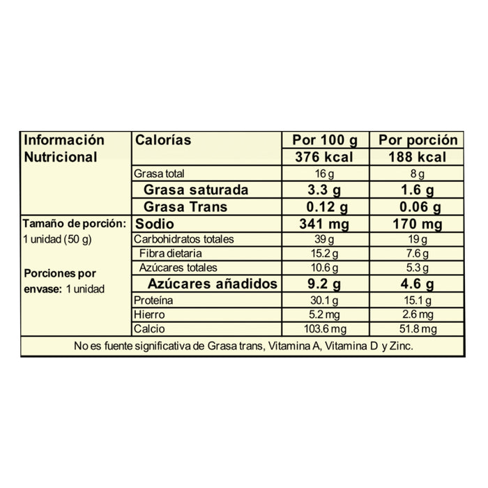 Protein Bar sabor Masa de Galletas x 10 Barras Herbivore