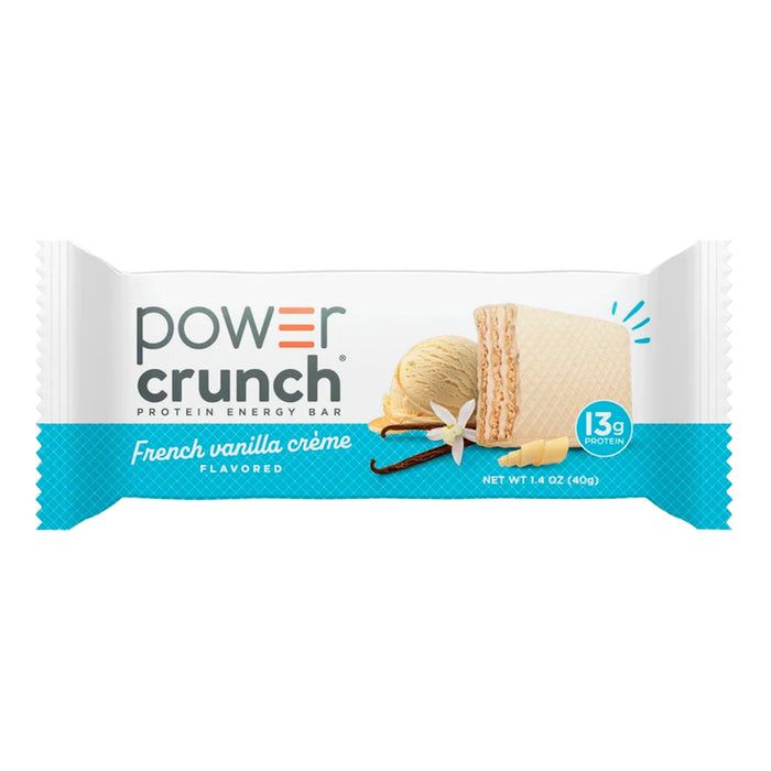 Barra de proteína Power Crunch French vainilla Creme