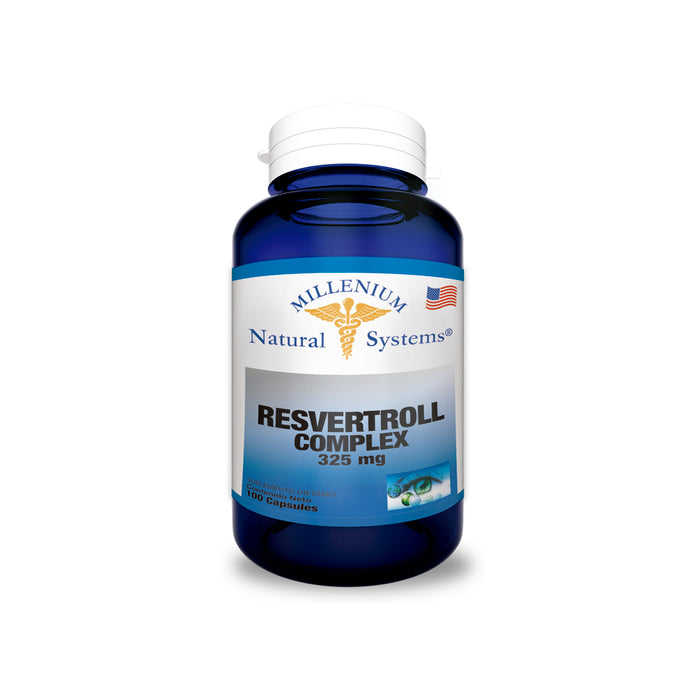 Resvertroll Complex  ( Resveratrol ) 325 mg x 100 Cápsulas Natural Systems Millenium