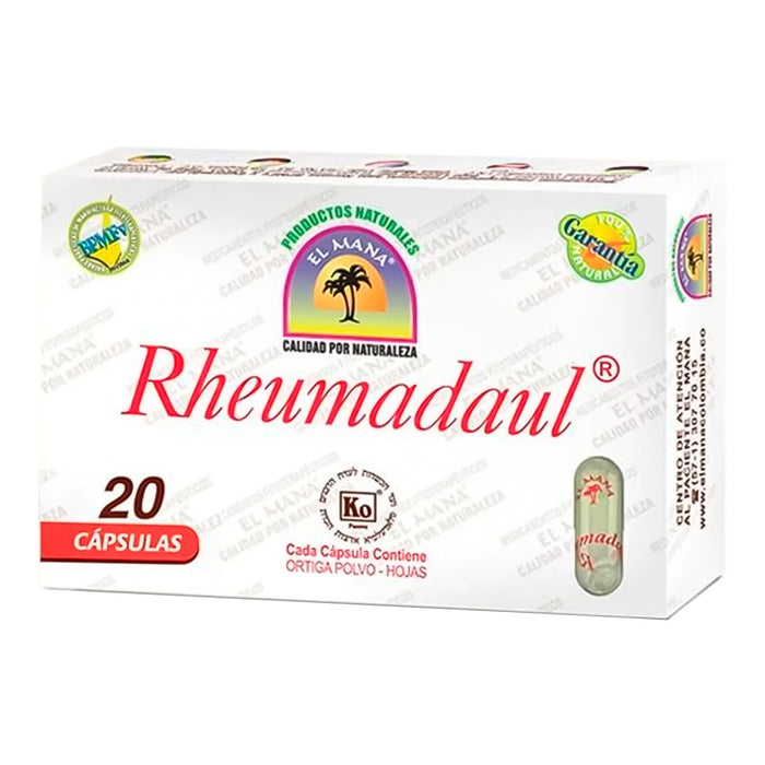 Rheumadaul por 20 capsulas El Maná Natural