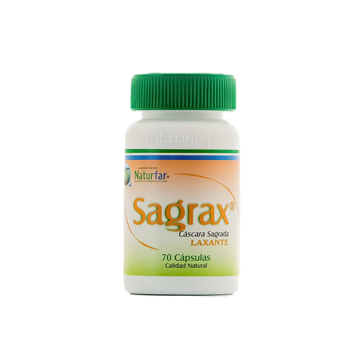 Sagrax - Cascara Sagrada capsulas x 70 Laboratorio Naturfar