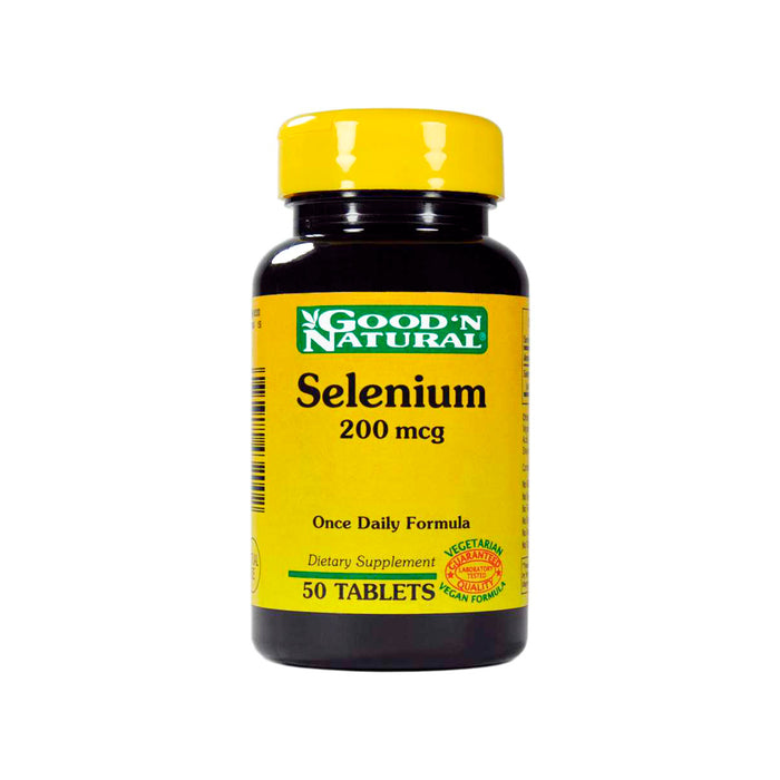 Selenium 200 mcg Good N Natural 50 Tabletas