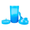 Shaker Deportivo 600ml Azul Claro con Sistema Anti grumos