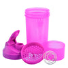 Shaker Deportivo 600ml Morado con Sistema Anti grumos