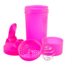 Shaker Deportivo 600ml Fucsia con Sistema Anti grumos