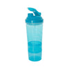 Shaker botilito Mezclador 600ml / 20oz Azul Claro