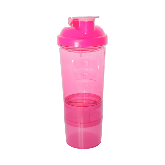 Shaker botilito Mezclador 600ml / 20oz fucsia