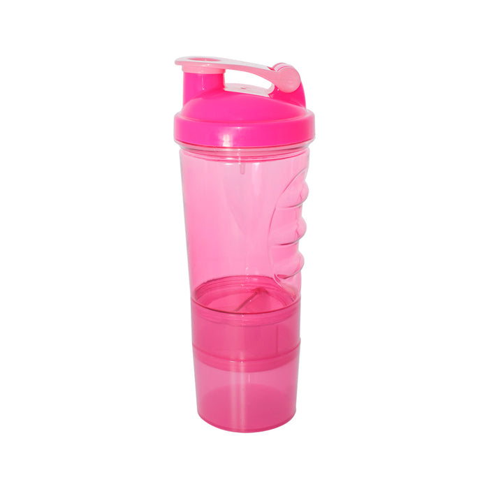 Shaker botilito Mezclador 600ml / 20oz fucsia