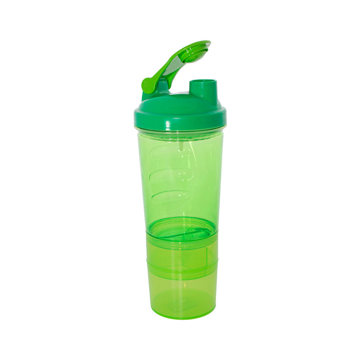 Shaker botilito Mezclador 600ml / 20oz verde