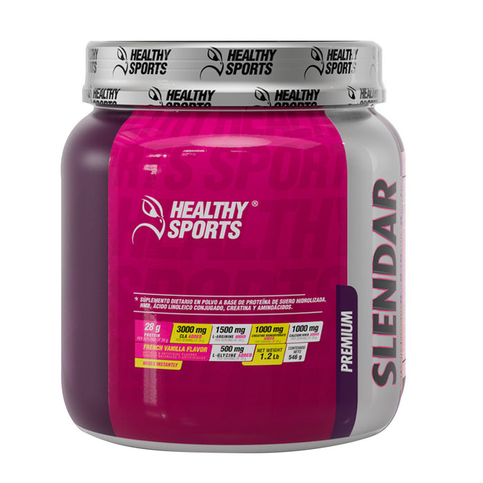 Slendar 1.2lbs proteína Healthy Sports con CLA y HMB