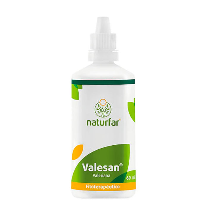 Valesan (valeriana) Extracto x 60ml Gotas Laboratorio  Naturfar