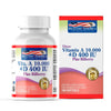 Vitamina A y D 100 softgels Plus Bilberry Healthy America
