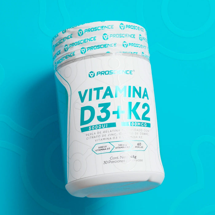 Vitamina D3+K2+Zinc+Cobre 30 servicios Proscience