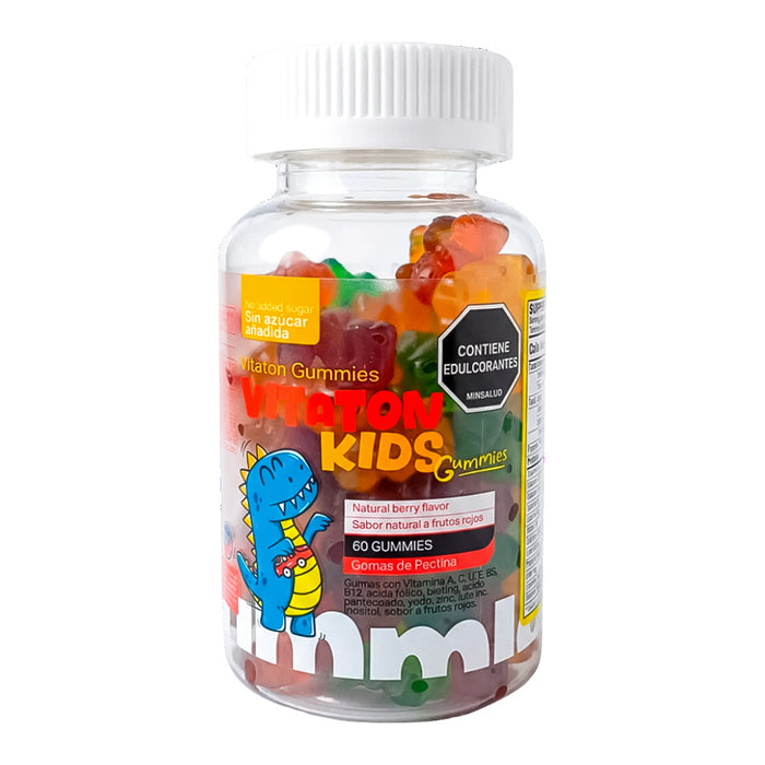 Multivitamínico Vitaton Kids 60 gomitas Masticables Healthy America