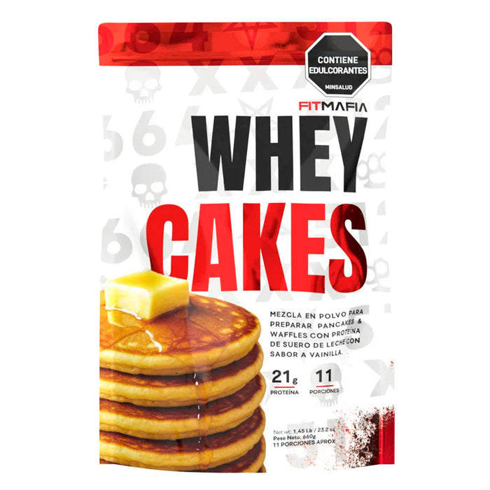 Whey Cakes sabor Vainilla 660 gramos Fitmafia