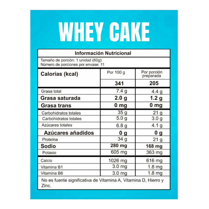 Whey Cakes sabor Vainilla 660 gramos Fitmafia