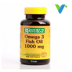 Omega 3 Fish oil 1000 mg 100 softgel Good N´Natural