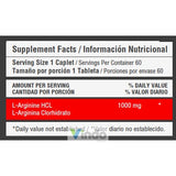 L-Arginina 1000mg 60 tabletas Arginine Healthy Sports 💪 - Healthy Sports - Vindo - Vitaminas y Nutrición
