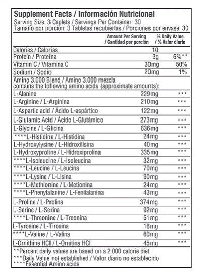 BCAAS 90 tabletas Aminoácidos Healthy Sports - Healthy Sports - Vindo - Vitaminas y Nutrición